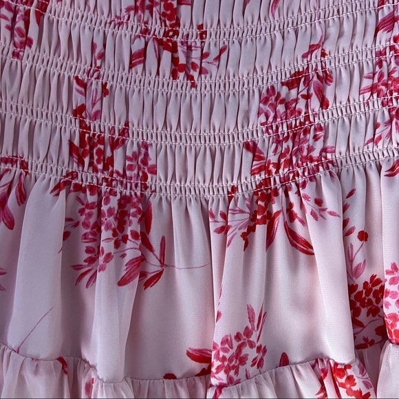 Floral Red Dress - Picture 3 of 5